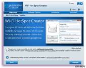 скриншот программы Wi-Fi HotSpot Creator в работе