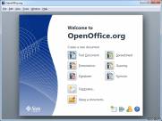 скриншот программы OpenOffice.org в работе