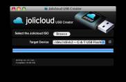 скриншот программы Jolicloud USB Creator 1.2.1 в работе