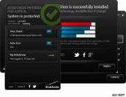 одно из рабочих окон BitDefender Free Edition