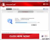 одно из рабочих окон HouseCall