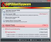 скриншот программы SuperAntiSpyware Free в работе