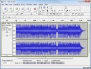 скриншот программы Audacity в работе