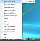 скриншот программы MagicISO Virtual DVD/CD-ROM в работе