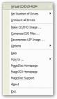 изображение рабочей области MagicISO Virtual DVD/CD-ROM