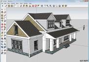 скриншот программы SketchUp Make в работе