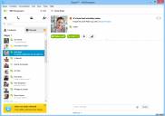 скриншот программы Skype в работе