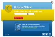 изображение рабочей области Hotspot Shield