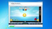 одно из рабочих окон BlueStacks App Player