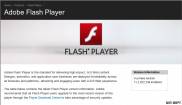 изображение рабочей области Adobe Flash Player