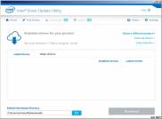скриншот программы Intel Drivers Update Utility в работе