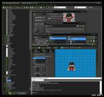 одно из рабочих окон GameMaker Free
