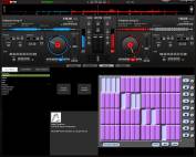 скриншот программы Virtual DJ Free в работе