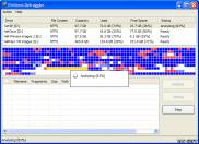 скриншот программы Defraggler в работе