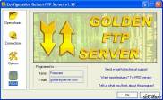 изображение рабочей области Golden FTP Server