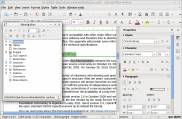 одно из рабочих окон LibreOffice 5.1.2