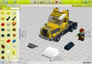 одно из рабочих окон LEGO Digital Designer 4.3.11