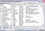скриншот программы FFDShow MPEG-4 Video Decoder в работе