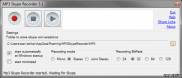 скриншот программы MP3 Skype Recorder в работе
